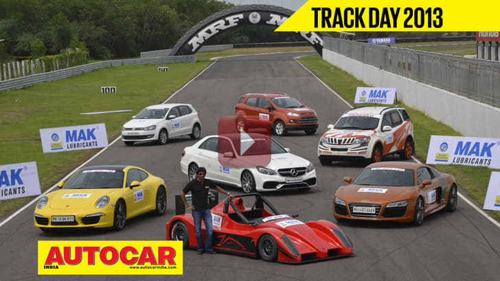 Mega Track Test - India's best drivers cars 2013 Video